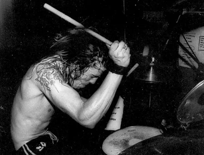 Nirvana bändi foto - Dave Grohl